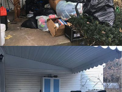 Before & After Junk Removal Service